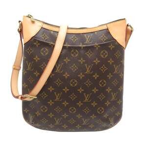 Louis Vuitton Odeon MM Women's Shoulder Bag M56389 (Discontinued) Monogram Brown